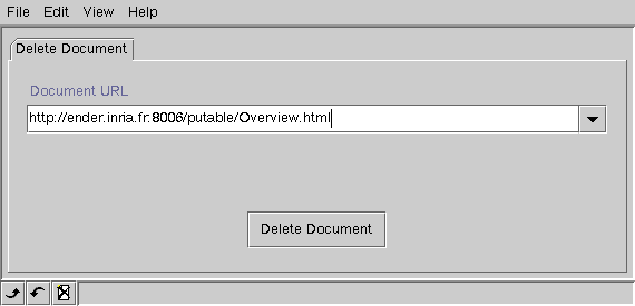Delete window